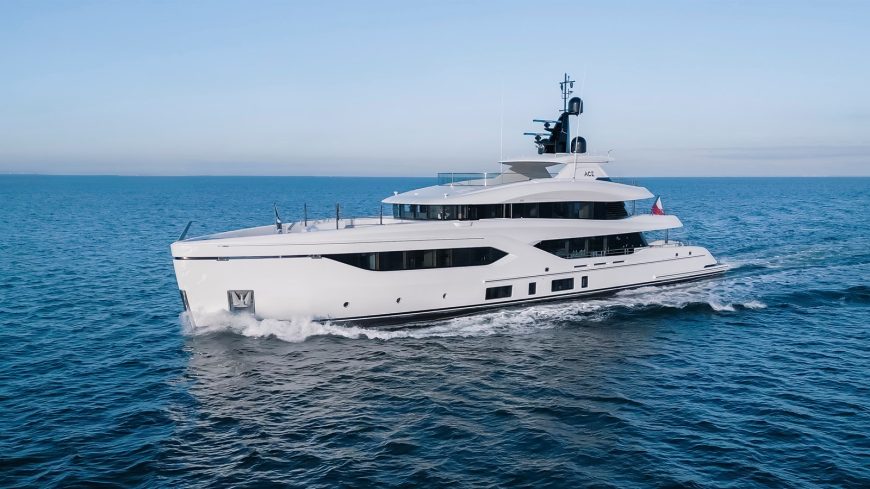 Conrad C144S Hull #4 | 2026 44.2m (145′) Luxury Tri-Deck Steel Motor Yacht from CONRAD SHIPYARD