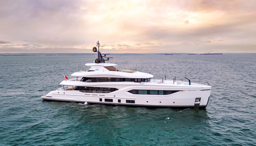 Conrad C144S Hull #4 | 2026 44.2m (145′) Luxury Tri-Deck Steel Motor Yacht from CONRAD SHIPYARD