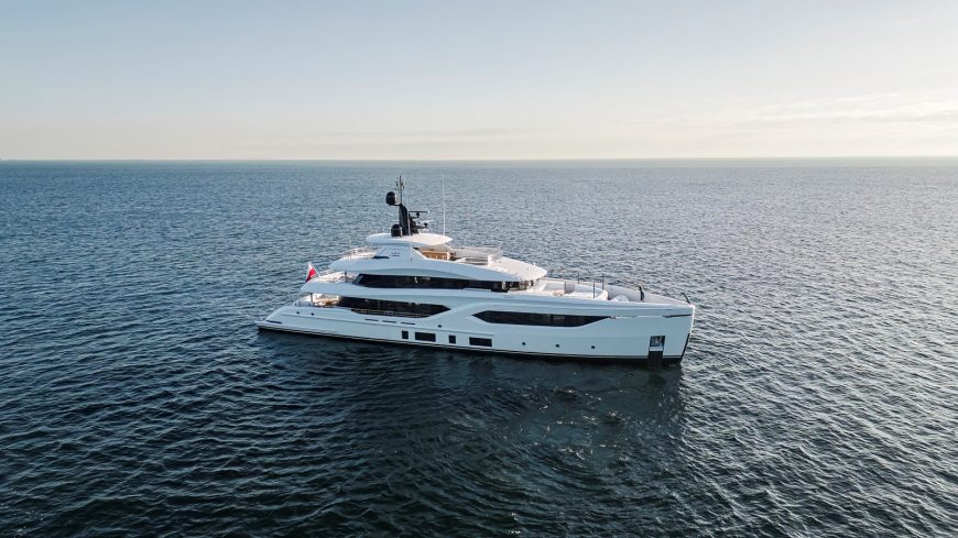 Conrad C144S Hull #4 | 2026 44.2m (145′) Luxury Tri-Deck Steel Motor Yacht from CONRAD SHIPYARD