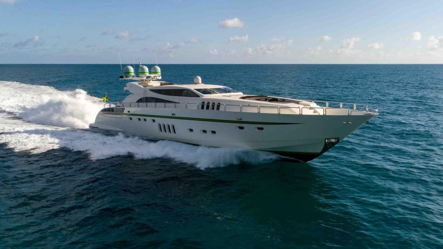 ENCORE | 2008 34.14m (112′) High Performance Sport Motor Yacht from Italian shipyard LEOPARD YACHTS