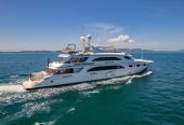 SAPPHIRE | 2009 50.5m (165.64ft) Luxury Tri-Deck Performance Aluminium Motor Yacht built by American shipyard TRINITY YACHTS