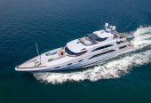 SAPPHIRE | 2009 50.5m (165.64ft) Luxury Tri-Deck Performance Aluminium Motor Yacht built by American shipyard TRINITY YACHTS