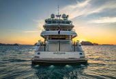 SAPPHIRE | 2009 50.5m (165.64ft) Luxury Tri-Deck Performance Aluminium Motor Yacht built by American shipyard TRINITY YACHTS