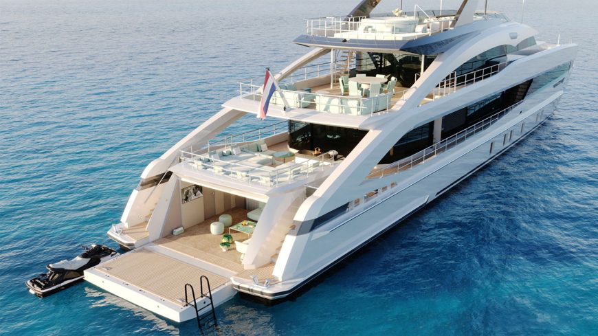 YN 20350 PROJECT JADE | 2024 50m (164’1”) Fast Cruising Luxury Tri-Deck Aluminium Motor Yacht from renowned Dutch shipyard HEESEN YACHTS