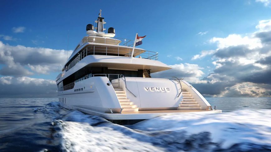 YN 20655 PROJECT VENUS | 2025 55m (180’6″) Luxury Tri-Deck Steel Motor Yacht from renowned Dutch shipyard HEESEN YACHTS