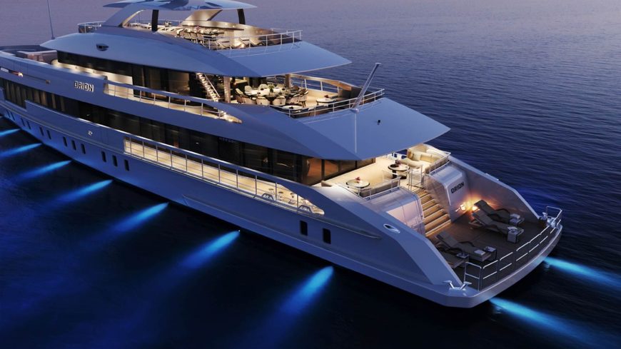 YN 20750 PROJECT ORION | 2025 49.8m (163’4”) Silent Cruising Luxury Tri-Deck Aluminium Motor Yacht from renowned Dutch shipyard HEESEN YACHTS