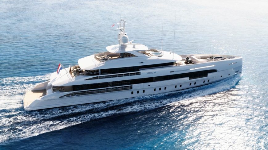 YN 20750 PROJECT ORION | 2025 49.8m (163’4”) Silent Cruising Luxury Tri-Deck Aluminium Motor Yacht from renowned Dutch shipyard HEESEN YACHTS