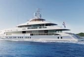 YN 20750 PROJECT ORION | 2025 49.8m (163’4”) Silent Cruising Luxury Tri-Deck Aluminium Motor Yacht from renowned Dutch shipyard HEESEN YACHTS