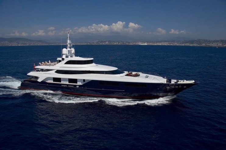 BURKUT | 2009/2012 54m (177ft) Luxury Motor Yacht from Italian shipyard Baglietto