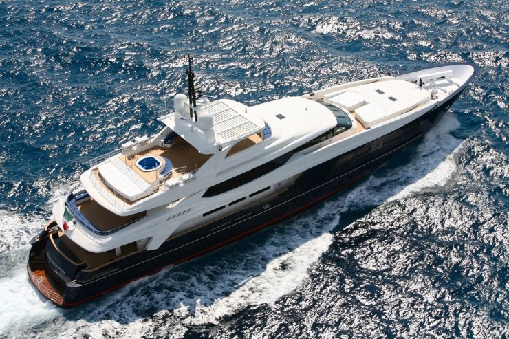 BURKUT | 2009/2012 54m (177ft) Luxury Motor Yacht from Italian shipyard Baglietto