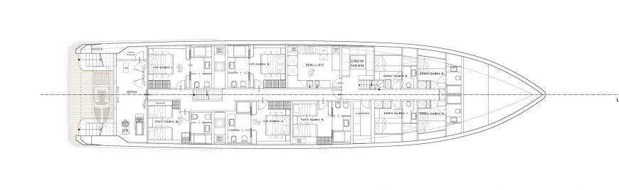 FL 38 | NEW 38.70m (126’9’’) Luxury Tri-Deck Steel Motor Yacht by Floating Life