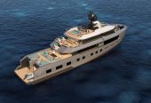 FL42 | New 42.90m (140’7’’) Luxury Tri-Deck Steel Motor Yacht by Floating Life