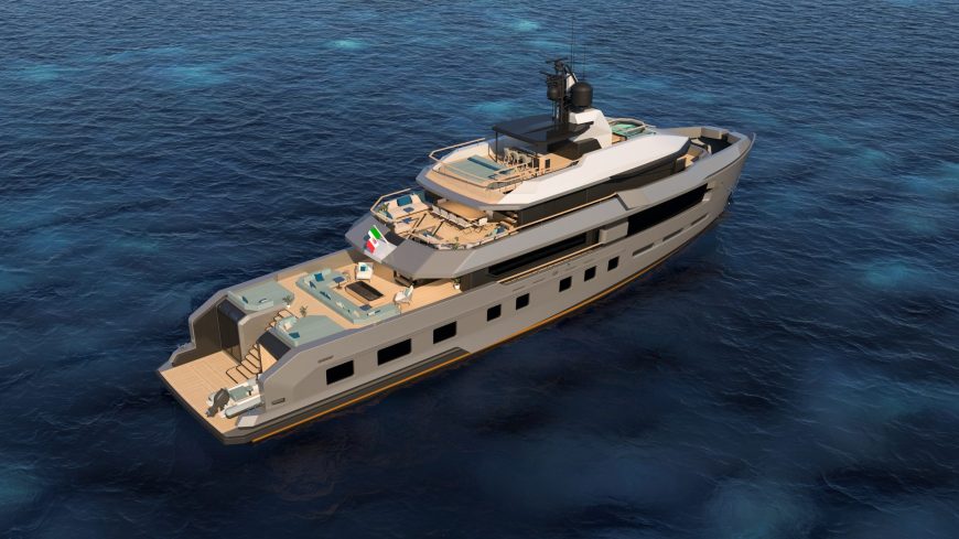 FL42 | New 42.90m (140’7’’) Luxury Tri-Deck Steel Motor Yacht by Floating Life