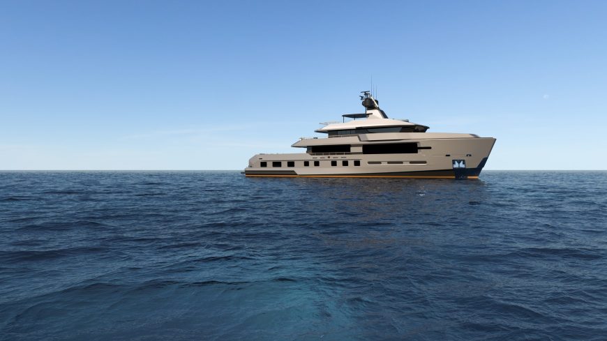 FL42 | New 42.90m (140’7’’) Luxury Tri-Deck Steel Motor Yacht by Floating Life