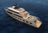 FL42 | New 42.90m (140’7’’) Luxury Tri-Deck Steel Motor Yacht by Floating Life