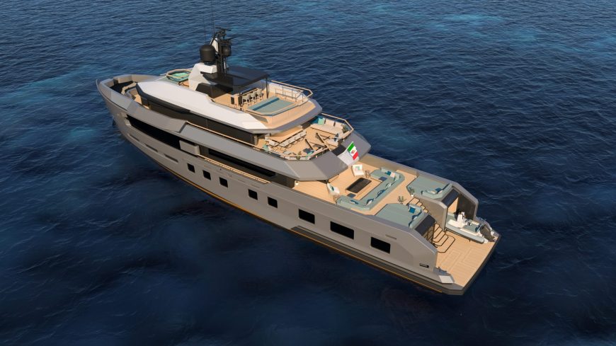 FL42 | New 42.90m (140’7’’) Luxury Tri-Deck Steel Motor Yacht by Floating Life