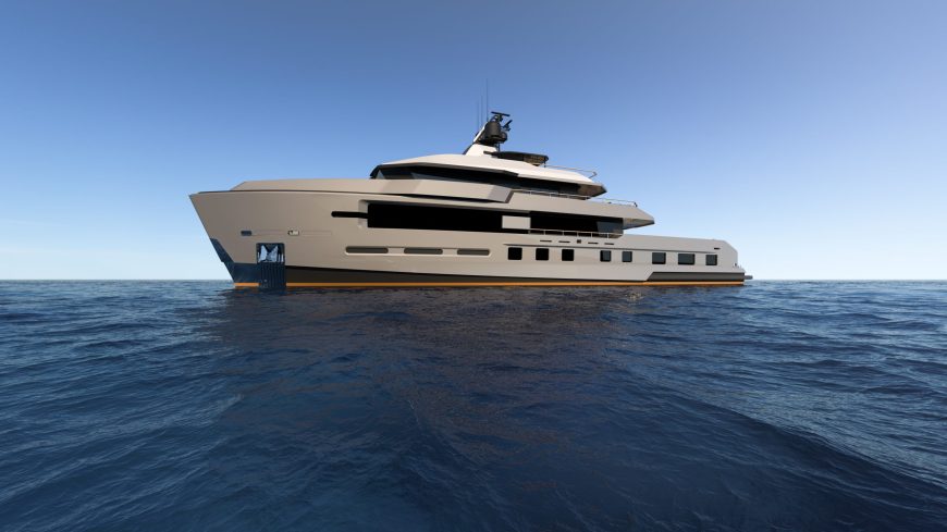 FL42 | New 42.90m (140’7’’) Luxury Tri-Deck Steel Motor Yacht by Floating Life