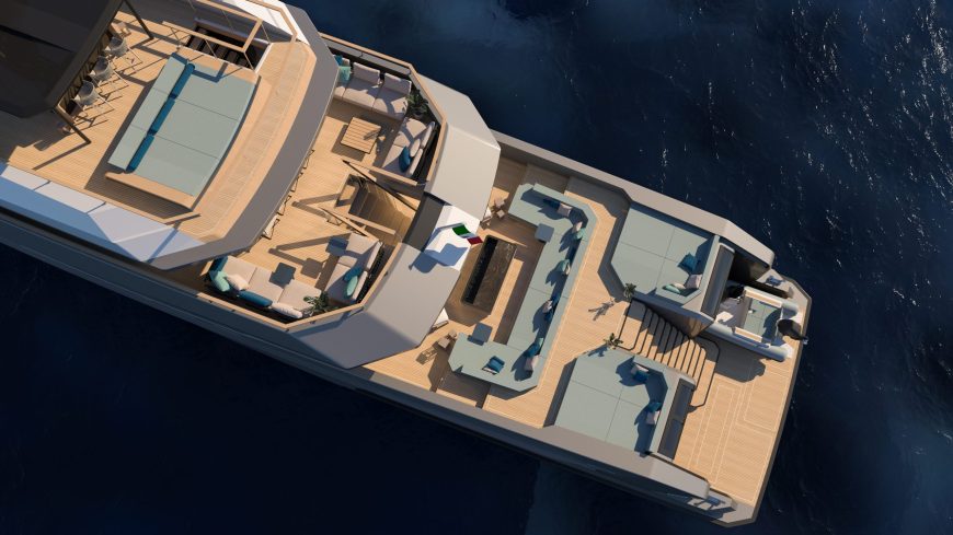 FL42 | New 42.90m (140’7’’) Luxury Tri-Deck Steel Motor Yacht by Floating Life