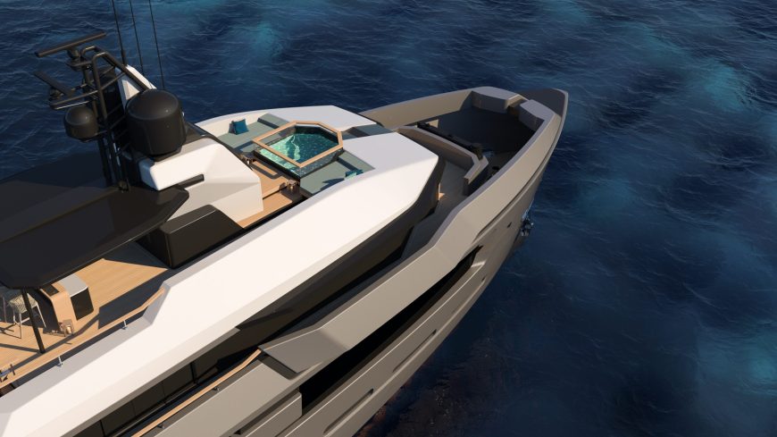 FL42 | New 42.90m (140’7’’) Luxury Tri-Deck Steel Motor Yacht by Floating Life