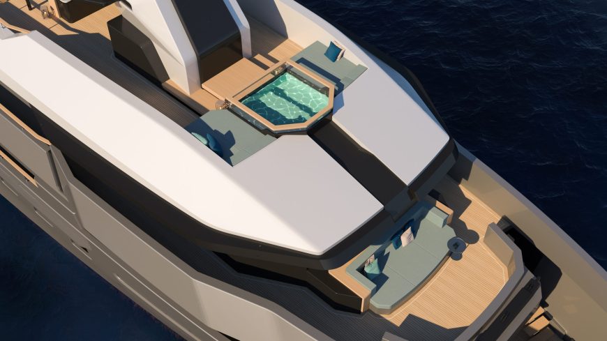 FL42 | New 42.90m (140’7’’) Luxury Tri-Deck Steel Motor Yacht by Floating Life