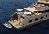 FL42 | New 42.90m (140’7’’) Luxury Tri-Deck Steel Motor Yacht by Floating Life