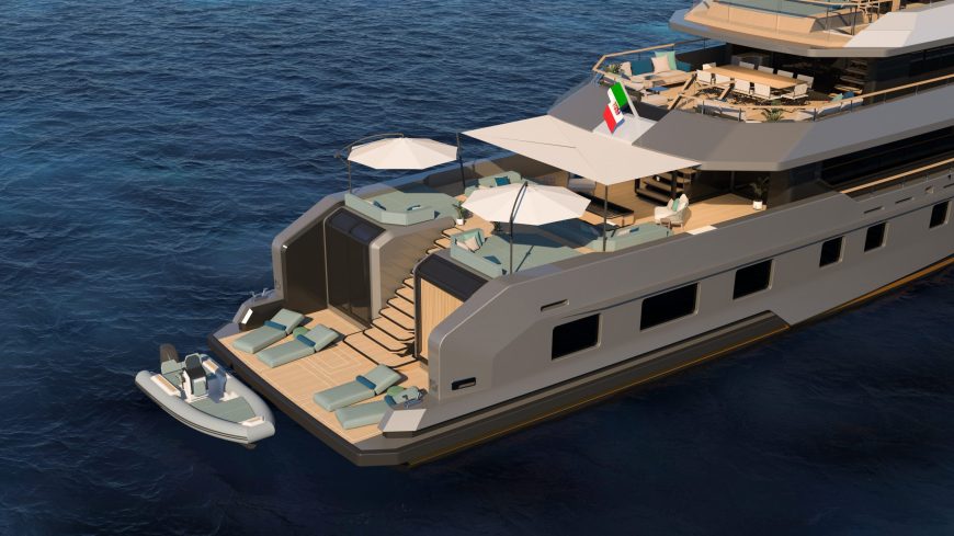 FL42 | New 42.90m (140’7’’) Luxury Tri-Deck Steel Motor Yacht by Floating Life