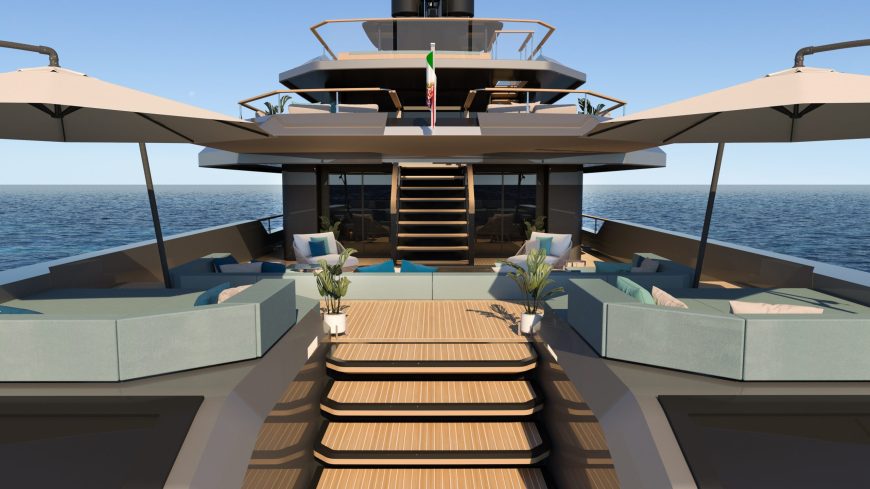 FL42 | New 42.90m (140’7’’) Luxury Tri-Deck Steel Motor Yacht by Floating Life