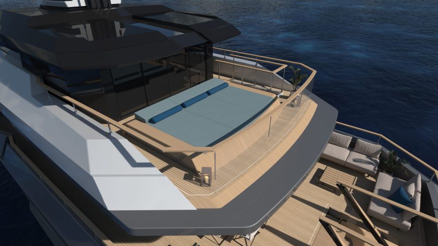 FL42 | New 42.90m (140’7’’) Luxury Tri-Deck Steel Motor Yacht by Floating Life