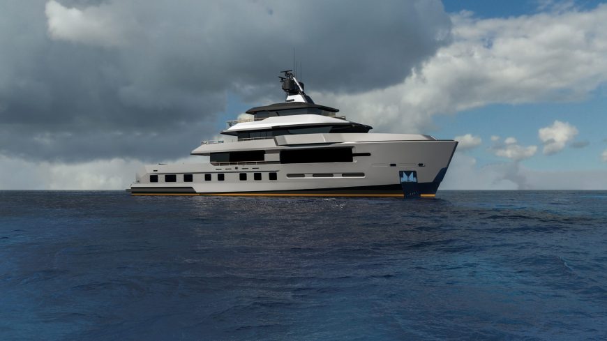 FL42 | New 42.90m (140’7’’) Luxury Tri-Deck Steel Motor Yacht by Floating Life