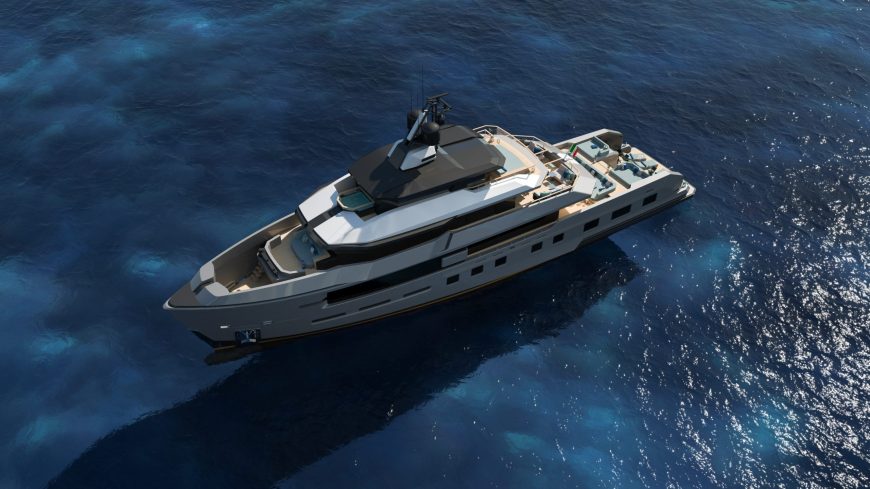 FL42 | New 42.90m (140’7’’) Luxury Tri-Deck Steel Motor Yacht by Floating Life