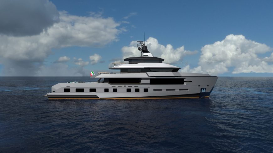 FL42 | New 42.90m (140’7’’) Luxury Tri-Deck Steel Motor Yacht by Floating Life