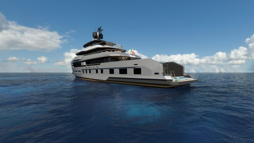 FL42 | New 42.90m (140’7’’) Luxury Tri-Deck Steel Motor Yacht by Floating Life