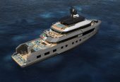 FL42 | New 42.90m (140’7’’) Luxury Tri-Deck Steel Motor Yacht by Floating Life