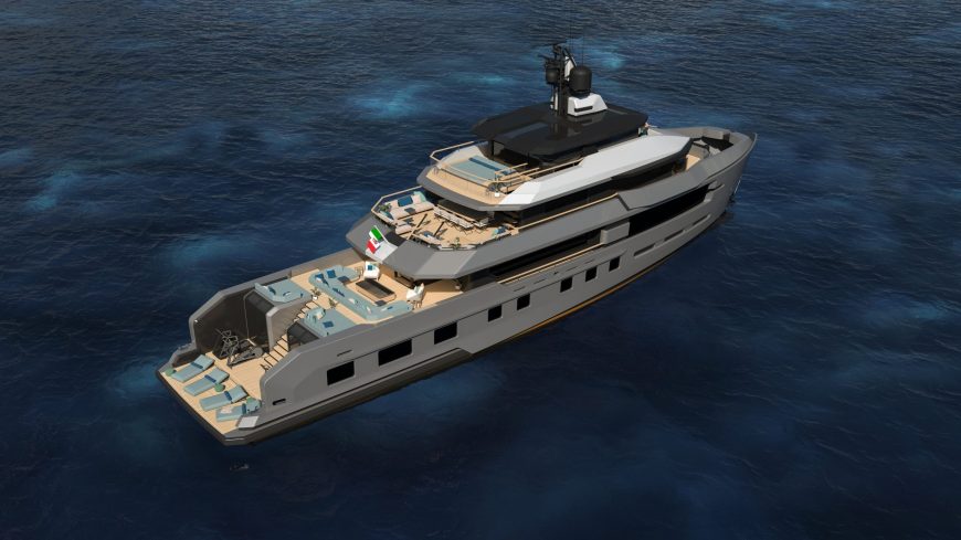 FL42 | New 42.90m (140’7’’) Luxury Tri-Deck Steel Motor Yacht by Floating Life