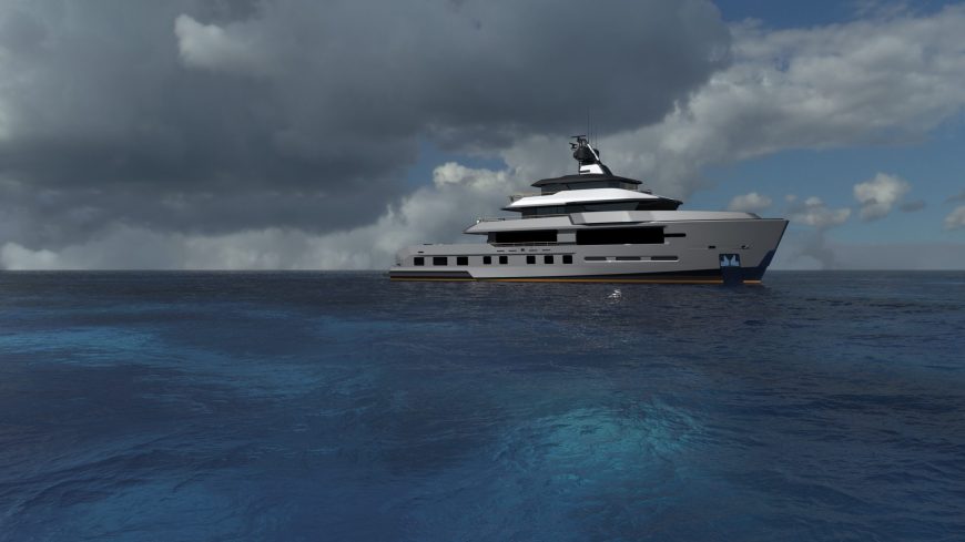 FL42 | New 42.90m (140’7’’) Luxury Tri-Deck Steel Motor Yacht by Floating Life