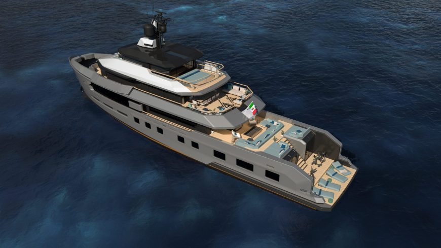 FL42 | New 42.90m (140’7’’) Luxury Tri-Deck Steel Motor Yacht by Floating Life