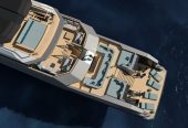 FL42 | New 42.90m (140’7’’) Luxury Tri-Deck Steel Motor Yacht by Floating Life