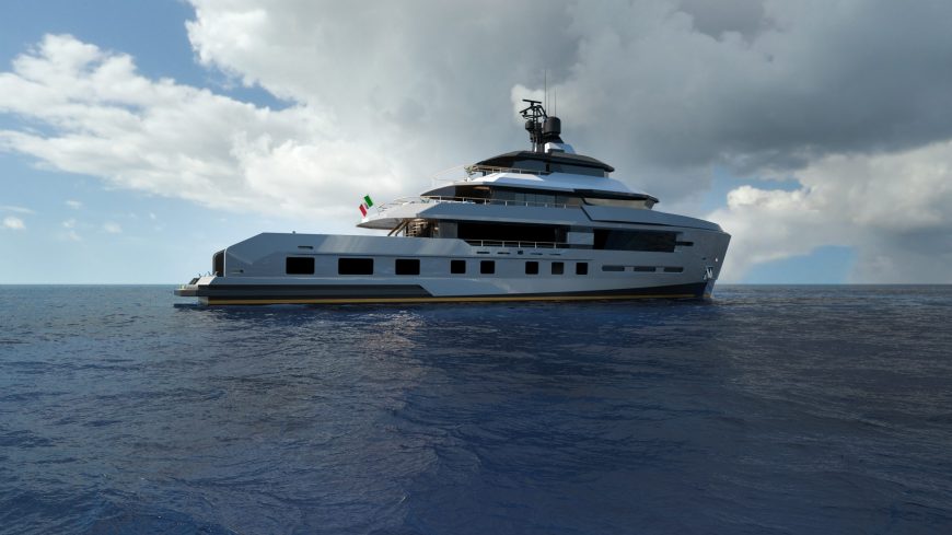 FL42 | New 42.90m (140’7’’) Luxury Tri-Deck Steel Motor Yacht by Floating Life