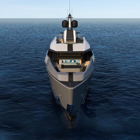 FL42 | New 42.90m (140’7’’) Luxury Tri-Deck Steel Motor Yacht by Floating Life