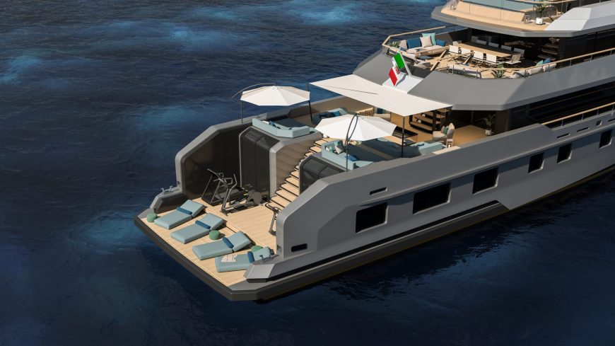 FL42 | New 42.90m (140’7’’) Luxury Tri-Deck Steel Motor Yacht by Floating Life