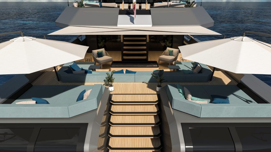 FL42 | New 42.90m (140’7’’) Luxury Tri-Deck Steel Motor Yacht by Floating Life