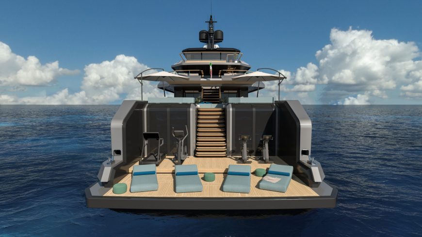 FL42 | New 42.90m (140’7’’) Luxury Tri-Deck Steel Motor Yacht by Floating Life