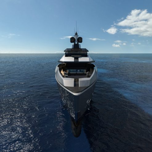 FL42 | New 42.90m (140’7’’) Luxury Tri-Deck Steel Motor Yacht by Floating Life