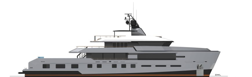 FL42 | New 42.90m (140’7’’) Luxury Tri-Deck Steel Motor Yacht by Floating Life