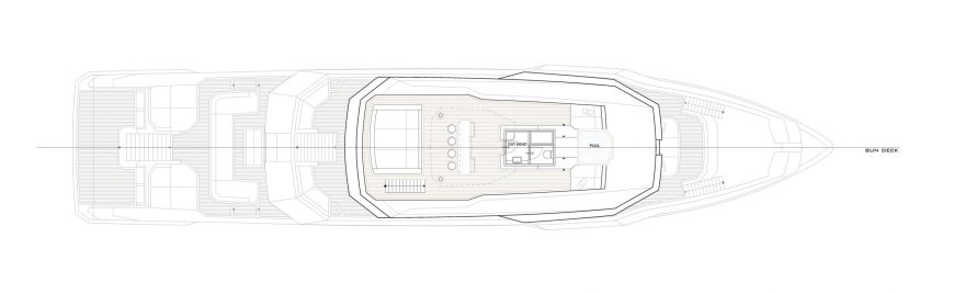 FL42 | New 42.90m (140’7’’) Luxury Tri-Deck Steel Motor Yacht by Floating Life