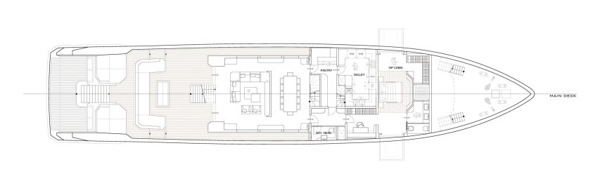 FL42 | New 42.90m (140’7’’) Luxury Tri-Deck Steel Motor Yacht by Floating Life