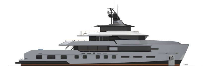 FL42 | New 42.90m (140’7’’) Luxury Tri-Deck Steel Motor Yacht by Floating Life