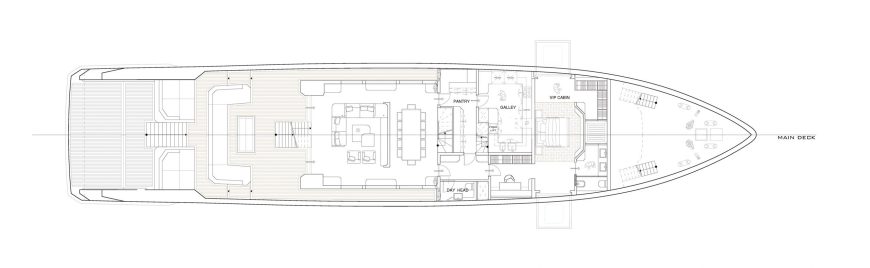 FL42 | New 42.90m (140’7’’) Luxury Tri-Deck Steel Motor Yacht by Floating Life