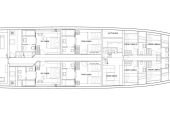 FL42 | New 42.90m (140’7’’) Luxury Tri-Deck Steel Motor Yacht by Floating Life