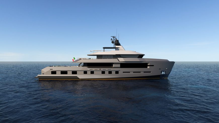 FL42 | New 42.90m (140’7’’) Luxury Tri-Deck Steel Motor Yacht by Floating Life